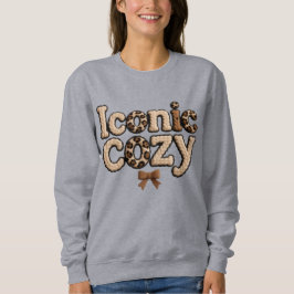 Ikonische Mom-Faux-Yarn-Style-Hoodie – Cozy Damen Sweatshirt