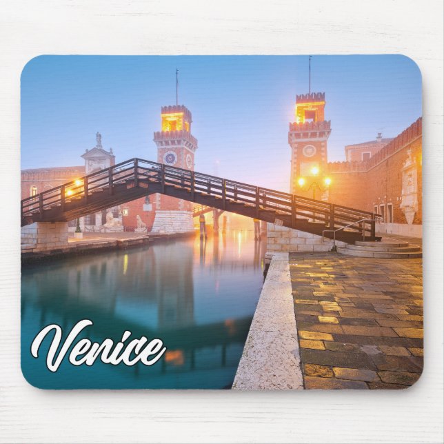 Ikonische Stadt Venedig, Italien Mousepad (Vorne)