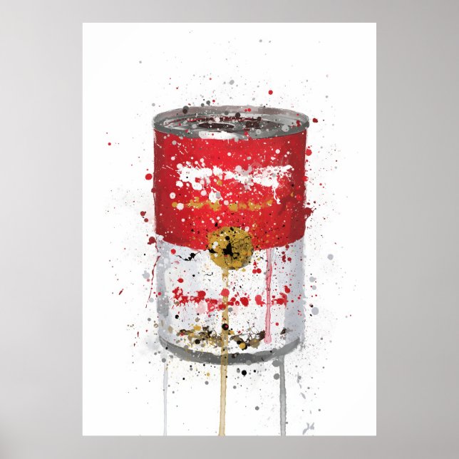 Ikonische Suppe Poster (Vorne)