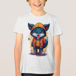 ikonische Zeichen Tri-Blend Shirt