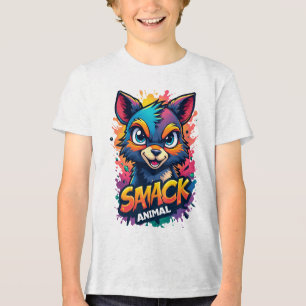 ikonische Zeichen Tri-Blend Shirt
