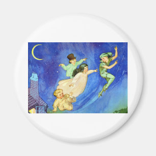 IKONISCHES BILD AUS PETER PAN MAGNET