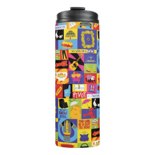 Ikonisches FRIENDS™-Muster Thermosbecher