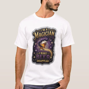 Ikonisches ICH BIN EIN ZAUBERER ICH LASSE BIER VER T-Shirt