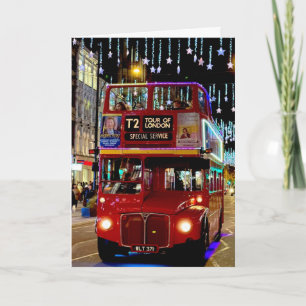 Ikonisches London - Weihnachten Karte