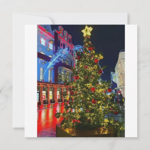 Ikonisches London - Weihnachten Karte