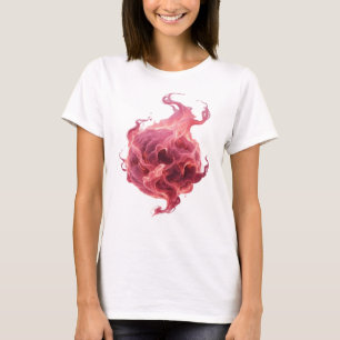 Ikonisches Rosa ABSTRACT ART Statement Design T-Shirt