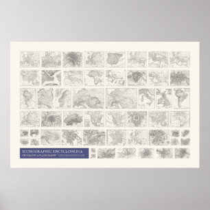 Ikonographie - Geografie & Planografie Poster