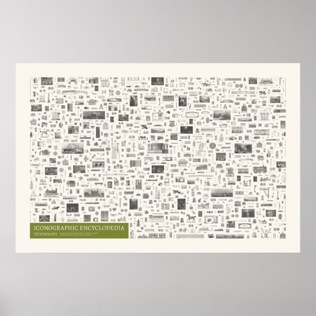 Ikonographie - Technologie Poster (Vorne)