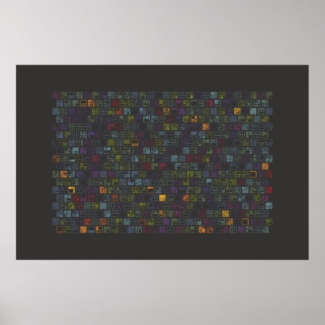 Ikonographische Daten Art - Blöcke Poster (Vorne)
