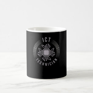 IKT für IKT-Techniker und Informationstechnologie Kaffeetasse