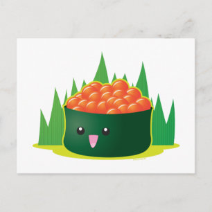Ikura Sushi Postkarte