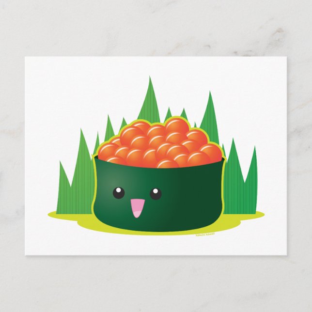 Ikura Sushi Postkarte (Vorderseite)