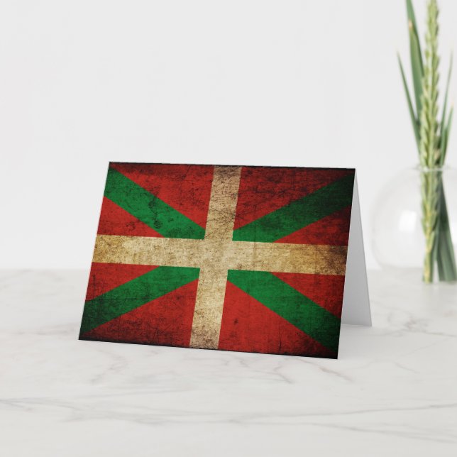 Ikurriña antigua karte (Vorderseite)