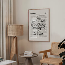 Il A Fait Toutes Les Choses Belles Impression