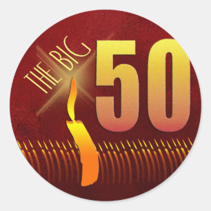 Il BIG 50 ans autocollants