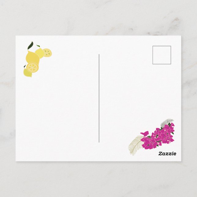 Il dolce far niente postkarte (Rückseite)