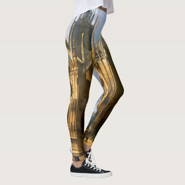 Il Duomo Dalla Corsia Dei Servi von Luigi Bisi Leggings (Rechts)