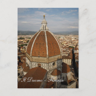 Il Duomo - Firenze Postkarte