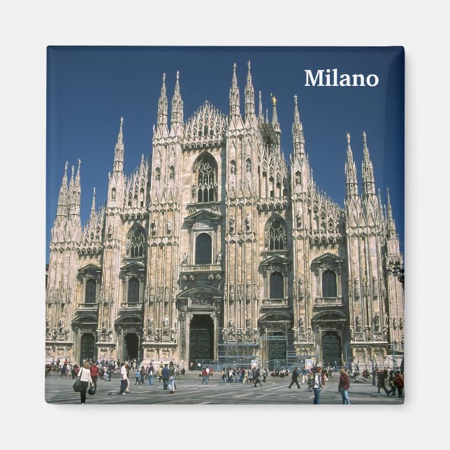 "Il Duomo, Milano" Magnet (Vorne)