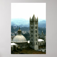 Il Duomo, Sienne, Italie | Impression d'affiches