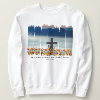 Il Est Devenu Sweatshirt chrétien de Pâques