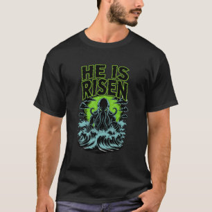 Il Est Ressuscité Cthulhu T-Shirt de Pâques