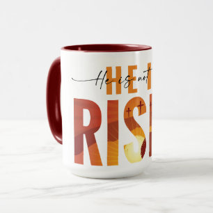Il Est Ressuscité Jésus Résurrection Foi Mug