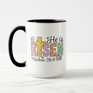 Il Est Ressuscité Pâques Mug Chrétien