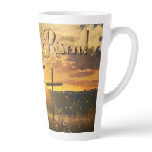 Il est ressuscité ! Tasse latte