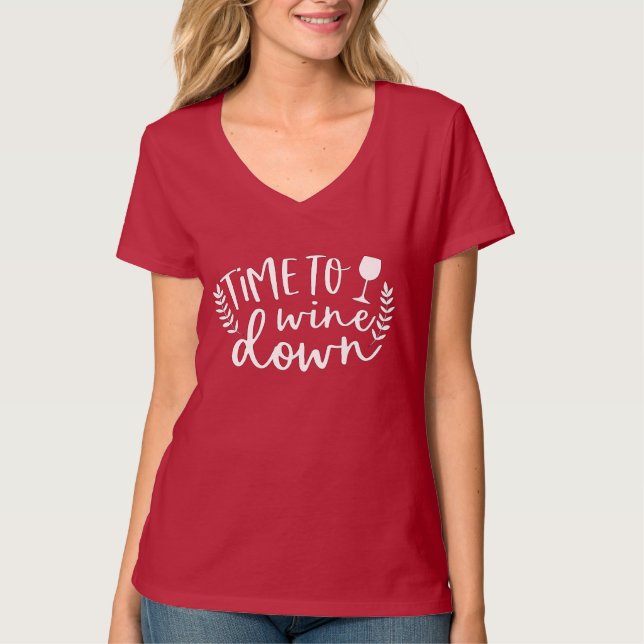 Il est temps de boire, le T-shirt de l'amoureux du (Devant)