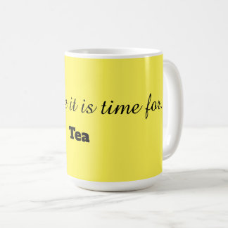 Il est temps de faire du thé à la Mug