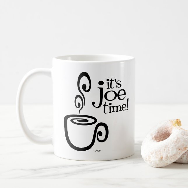 Il est temps de Joe ! Tasse (Avec donut)