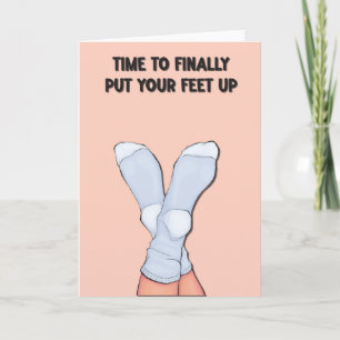 Il Est Temps De Mettre Vos Pieds À La Carte De Ret