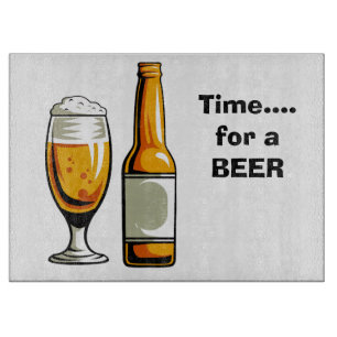 Il est temps pour une planche à découper de bière