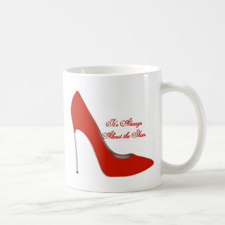 Il est toujours au sujet de la tasse de chaussures