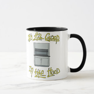 Il est tout bon dans la tasse de capot