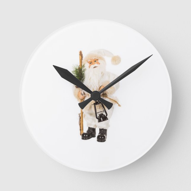 IL EST VINGAGE ET BEAU EN HORLOGE BLANC-PÈRE NOËL (Recto)