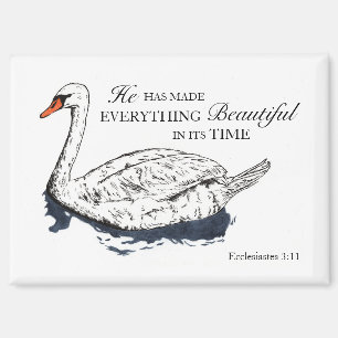 Il Fait Tout Ce Qui Est Beau Bible Verse Magnet