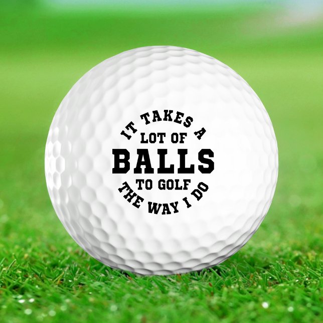 Il faut beaucoup de balles au golf comme je fais d (Créateur téléchargé)