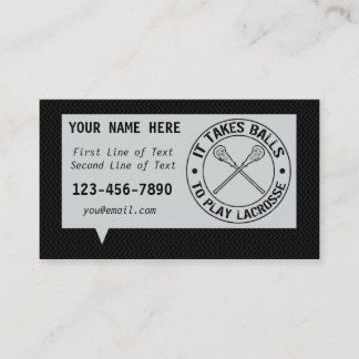 Il Faut Des Balls Pour Jouer Carte de visite De Cr