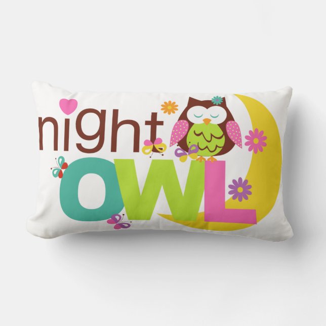 Il garnit de coussins Night Owl (Recto)