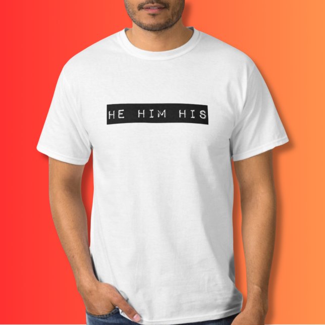 Il Lui Son T-shirt Étiquette Rétro (Créateur téléchargé)