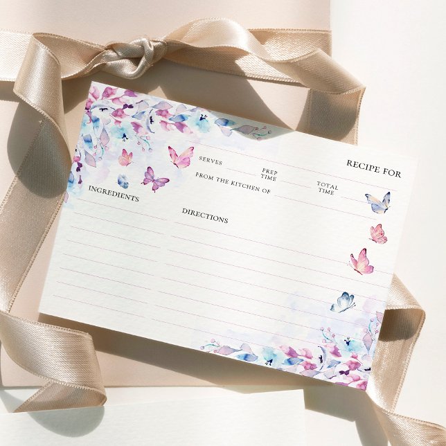 Il Me Donne La Fête des mariées Papillons Carte Re (Créateur téléchargé)