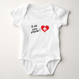 Il mio paese preferito baby strampler