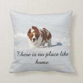 "Il n'y a aucun endroit comme" le coussin à la