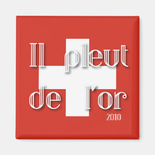 IL Pleut de L'or Magnet