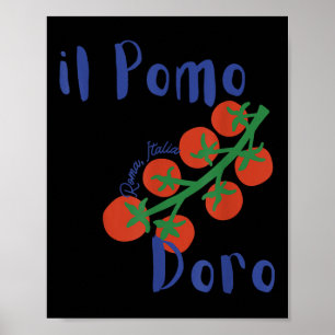 Il Pomodoro Roma Italia Tomato Italia Sommer Poster