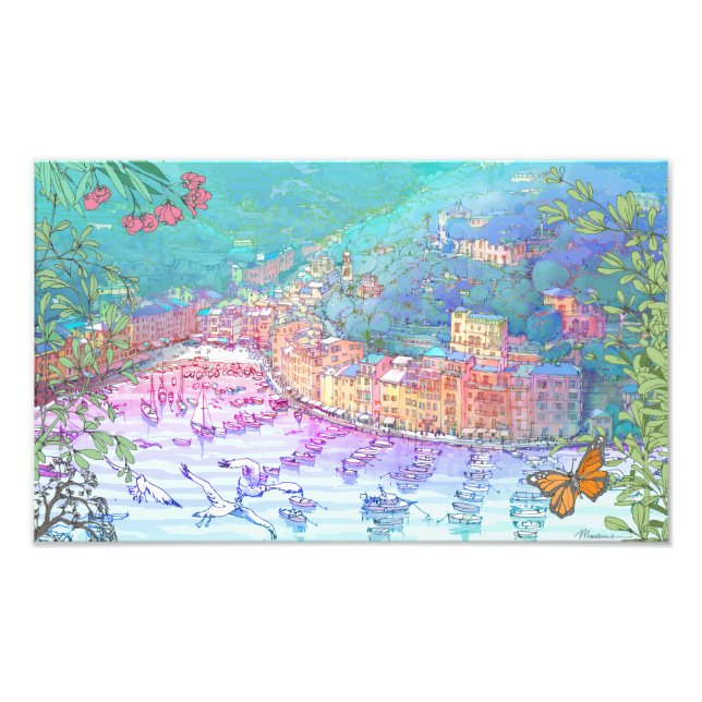Il promontorio di Portofino Fotodruck (Vorne)