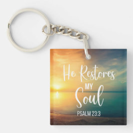 Il rétablit mon âme